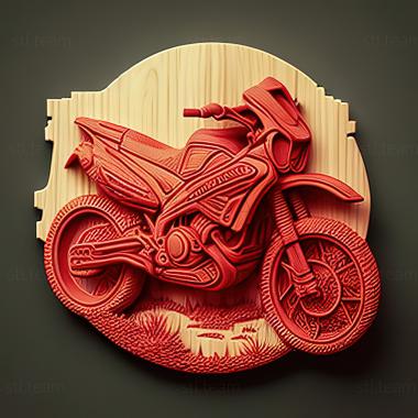 3D модель Хонда CRF50F (STL)